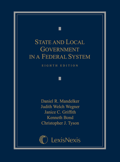 State and Local Government in a Federal System, Eighth Edition cover