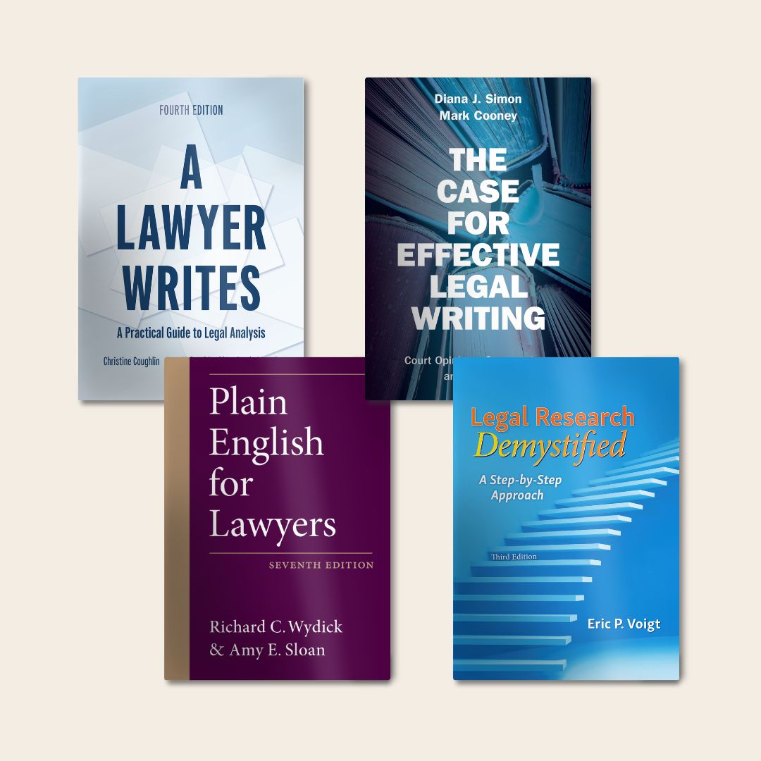 Legal Writing Book Covers