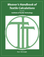 Weaver's Handbook of Textile Calculations cover