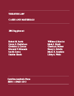 Theater Law 2005 Supplement cover