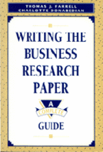 Writing the Business Research Paper cover