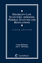 Disability Law Document Supplement cover