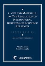 Cases and Materials on the Regulation of International Business and Economic Relations Document Supplement cover