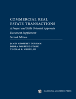 Commercial Real Estate Transactions Document Supplement cover