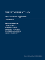 Entertainment Law 2010 Document Supplement cover