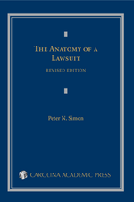 The Anatomy of a Lawsuit cover