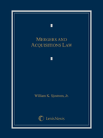 Mergers and Acquisitions Law cover