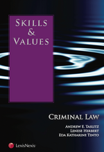 Skills & Values: Criminal Law cover
