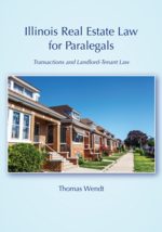 Illinois Real Estate Law for Paralegals cover