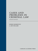 Cases and Problems in Criminal Law (Paperback) cover