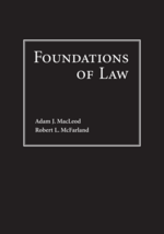 Foundations of Law cover