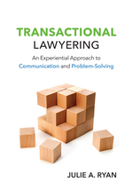 Transactional Lawyering cover
