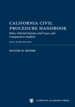 California Civil Procedure Handbook 2017-18 cover