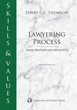 Skills & Values: Lawyering Process cover