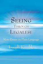 Seeing Through Legalese cover