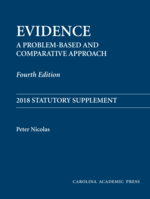 Evidence: 2018 Statutory Supplement cover