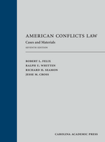 American Conflicts Law cover