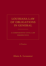 Louisiana Law of Obligations in General cover