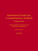 International Trade Law: A Comprehensive Textbook, Volume 1 cover