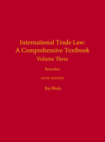 International Trade Law: A Comprehensive Textbook, Volume 3 cover