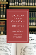 Louisiana Pocket Civil Code, 2020 Edition cover