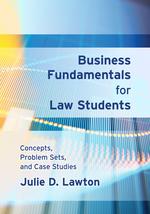 Business Fundamentals for Law Students cover
