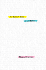 The Gunner's Guide to Law School cover