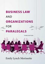 Business Law and Organizations for Paralegals cover