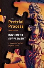 The Pretrial Process Document Supplement cover