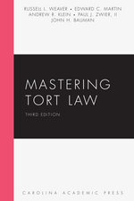 Mastering Tort Law cover