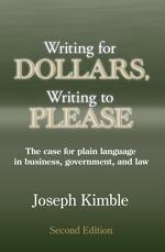 Writing for Dollars, Writing to Please cover