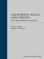 California Wills and Trusts (Paperback) cover