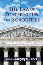 The Law of Fraternities and Sororities cover