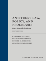 Antitrust Law, Policy, and Procedure cover