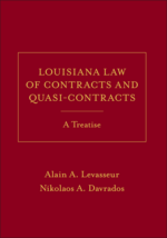 Louisiana Law of Contracts and Quasi-Contracts cover