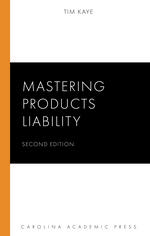 Mastering Products Liability cover