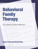 Behavioral Family Therapy cover