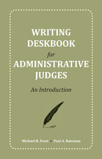 Writing Deskbook for Administrative Judges cover