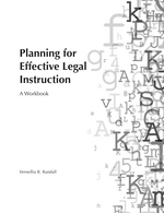 Planning for Effective Legal Instruction cover