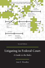 Litigating in Federal Court cover