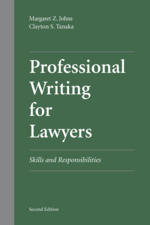 Professional Writing for Lawyers cover