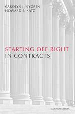 Starting Off Right in Contracts cover