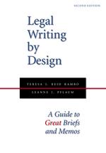 Legal Writing by Design cover