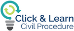 Click & Learn: Civil Procedure cover