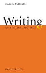 Writing for the Legal Audience cover