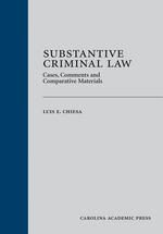 Substantive Criminal Law cover