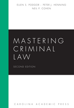 Mastering Criminal Law cover
