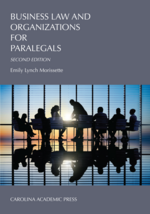 Business Law and Organizations for Paralegals cover