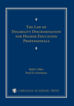 The Law of Disability Discrimination for Higher Education Professionals cover
