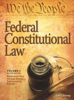 Federal Constitutional Law , Volume 3 cover